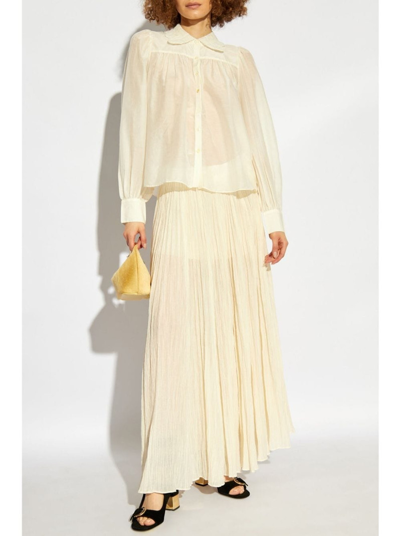 ULLA JOHNSON balloon long-sleeved blouse outlook