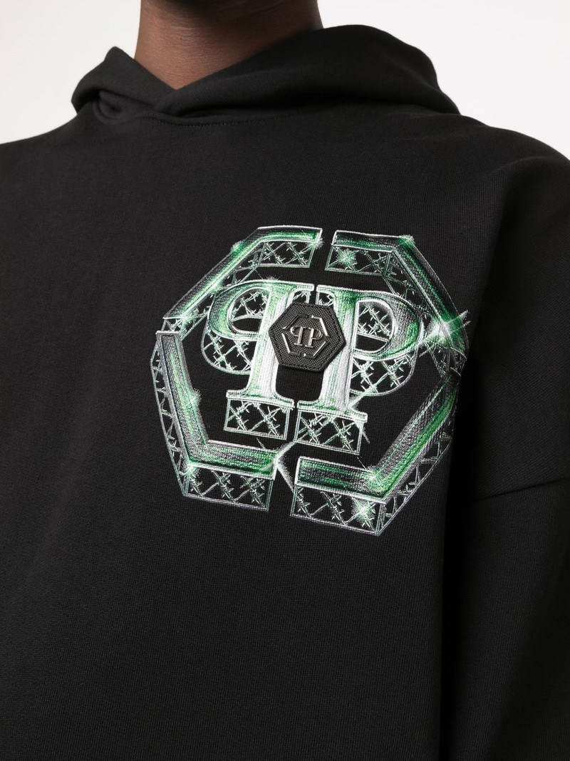 Godzilla Monsters-print hoodie 5