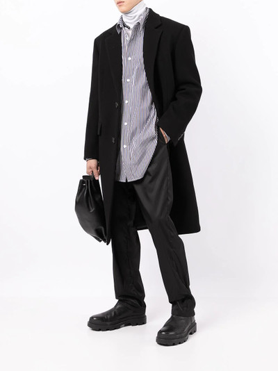 JUUN.J fitted single-breasted coat outlook