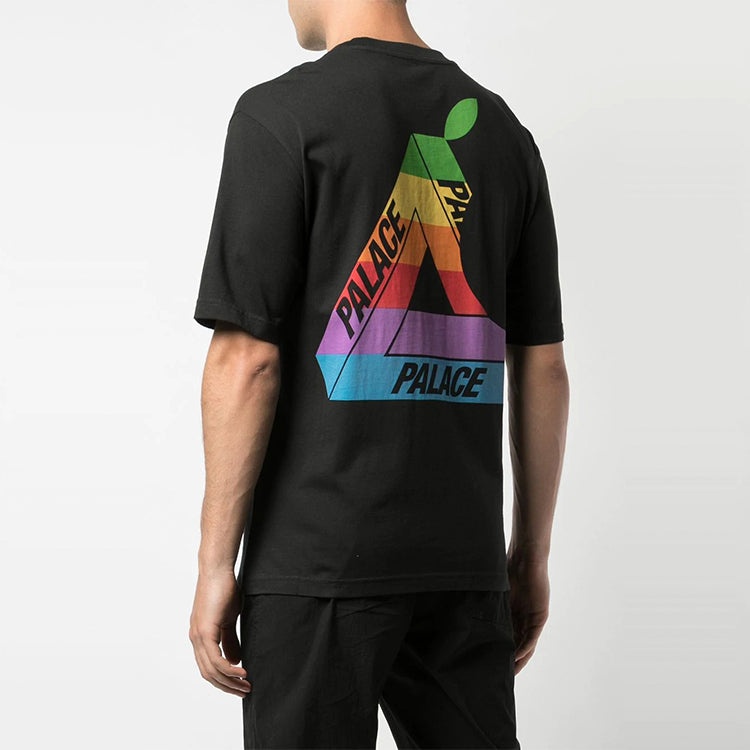 PALACE Jobsworth T-Shirt Creative Apple Printing Short Sleeve Unisex Black P16TS048 - 5