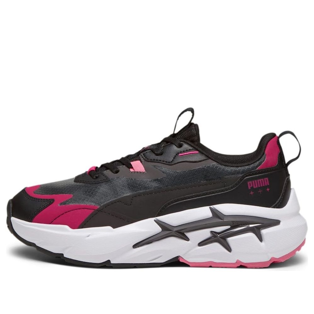 (WMNS) PUMA Spina Nitro Sneakers 'Black Pink' 392480-03 - 1