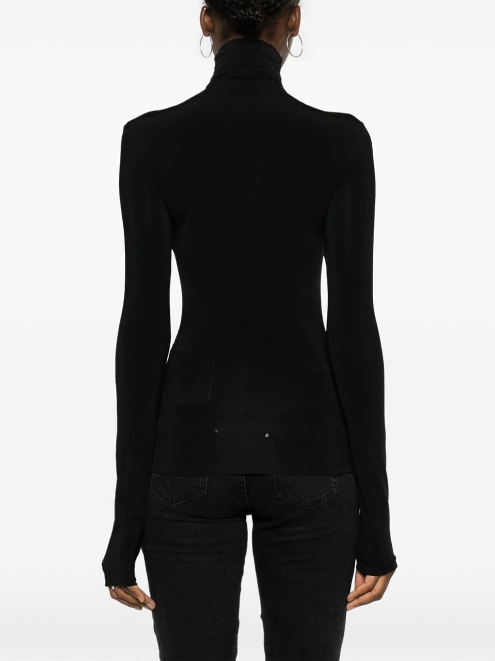 Off-Stamp high-neck top - 4