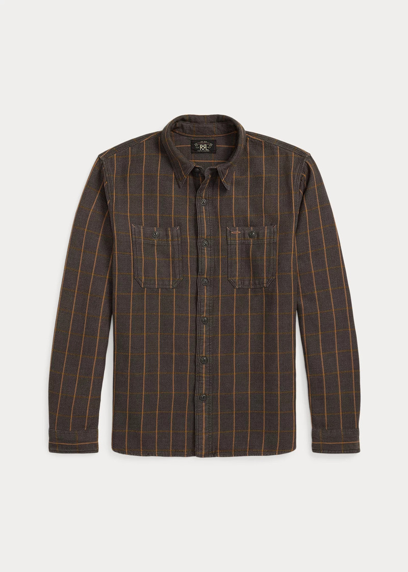 Plaid Twill Workshirt - 1
