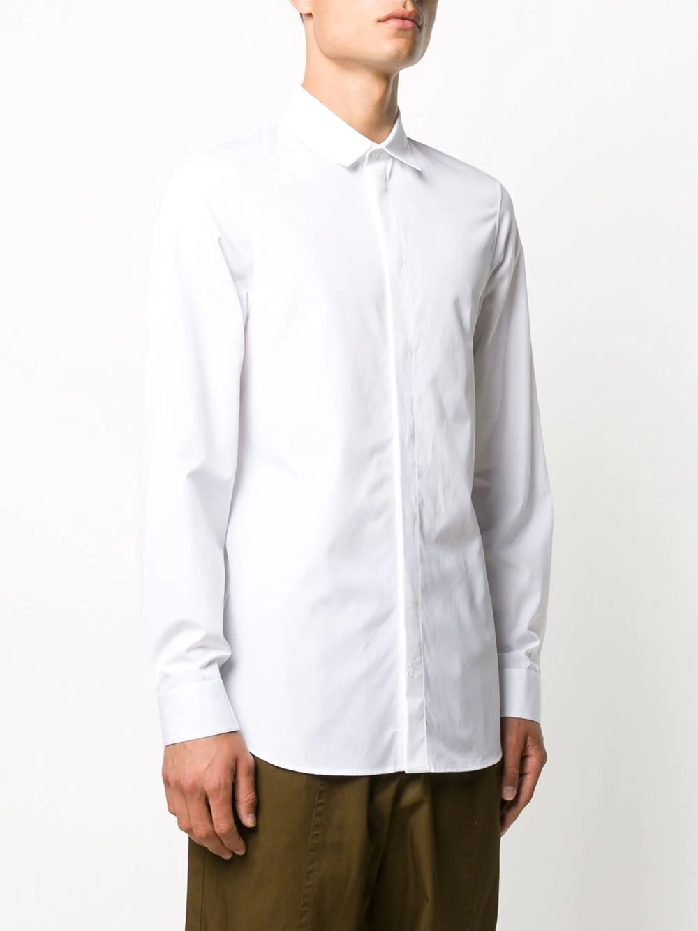 long-sleeve cotton shirt - 3