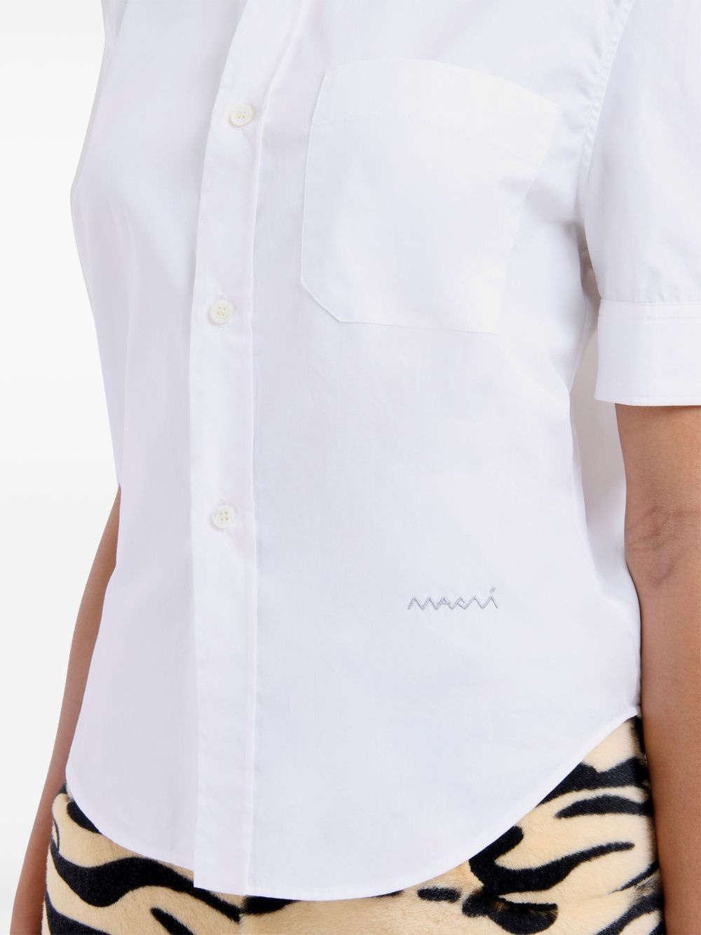 cotton short-sleeve shirt - 4