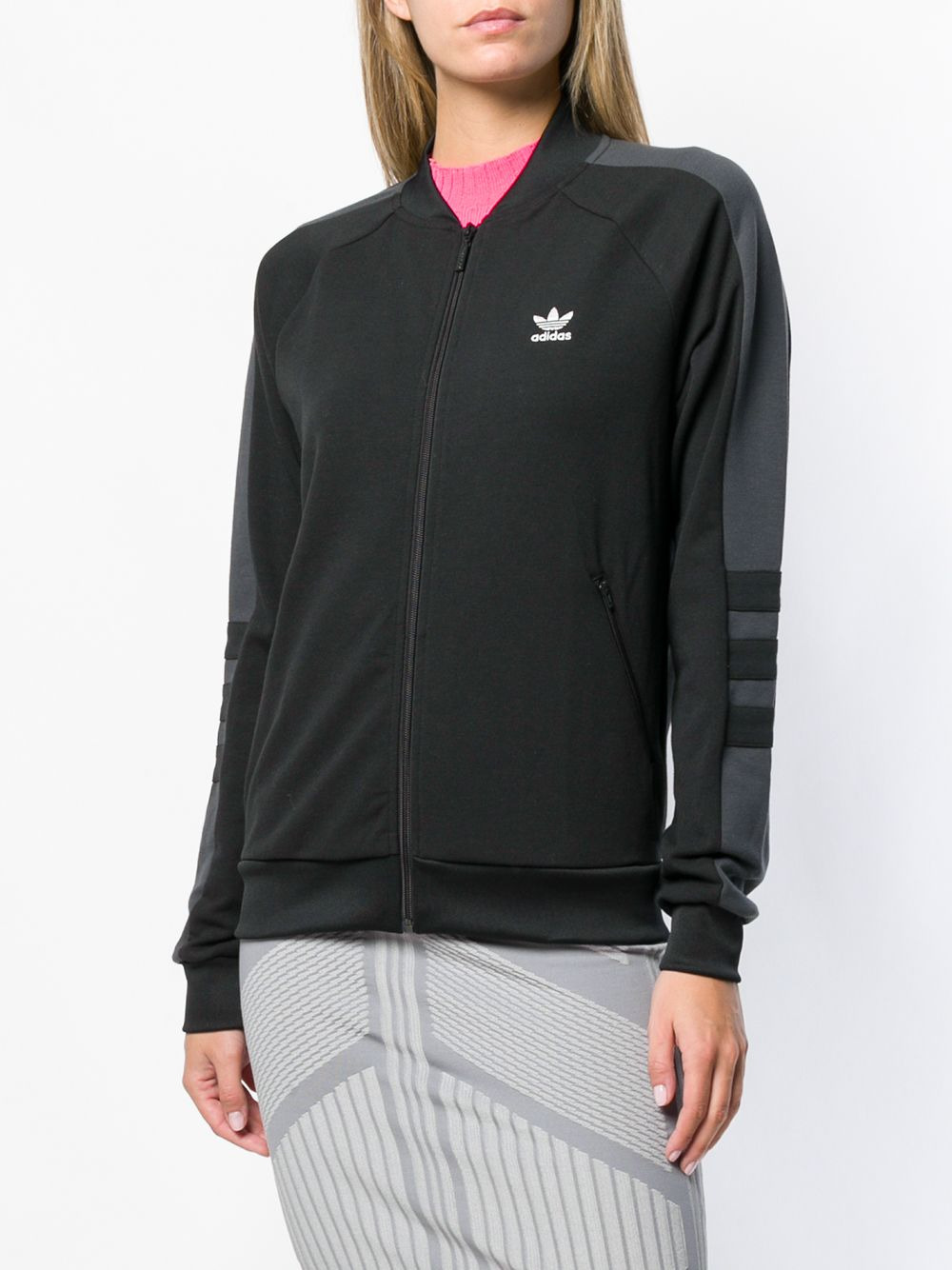 stripe detail track jacket - 3