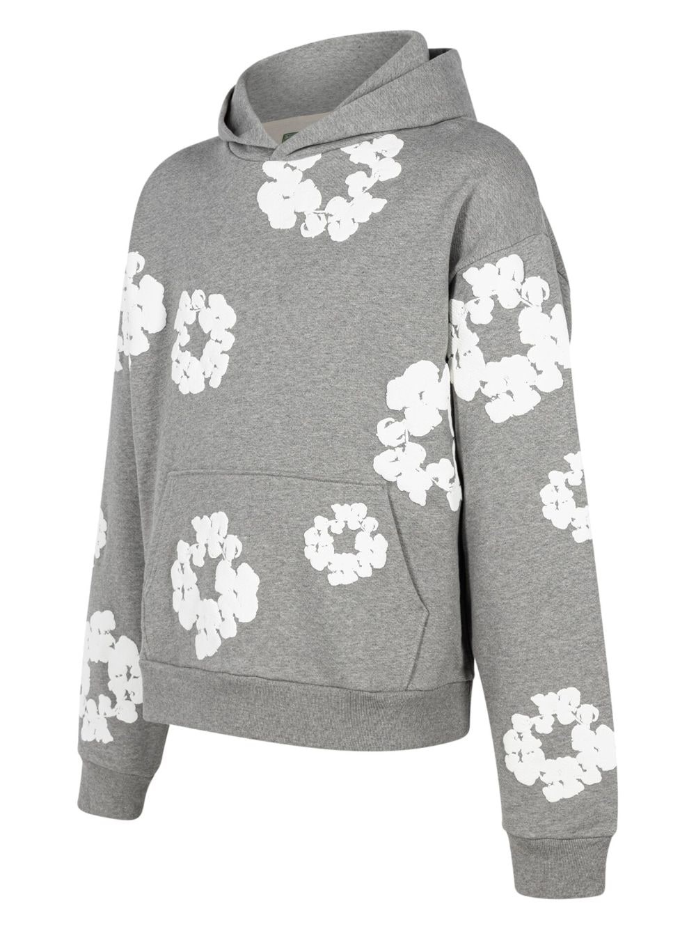 printed "Cotton Wreath" hoodie - 3