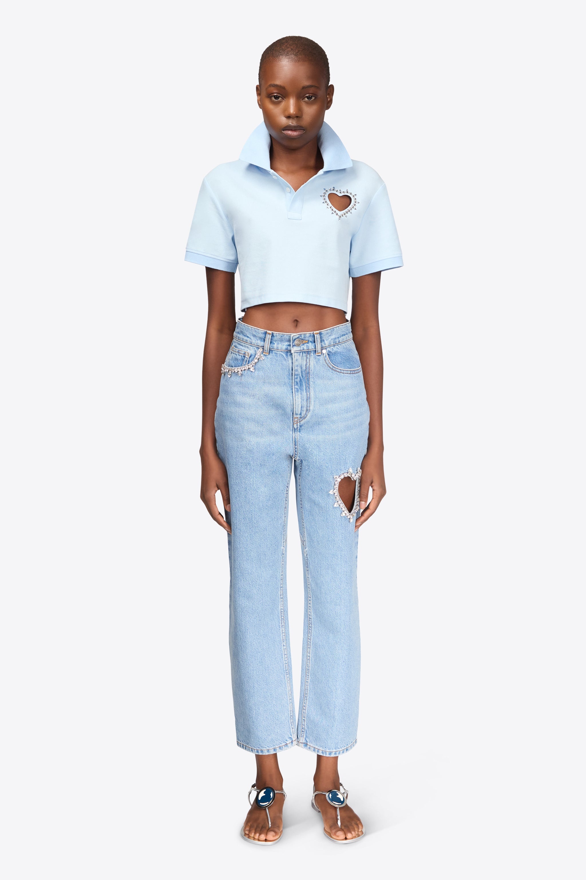 CRYSTAL HEART JEAN - 4