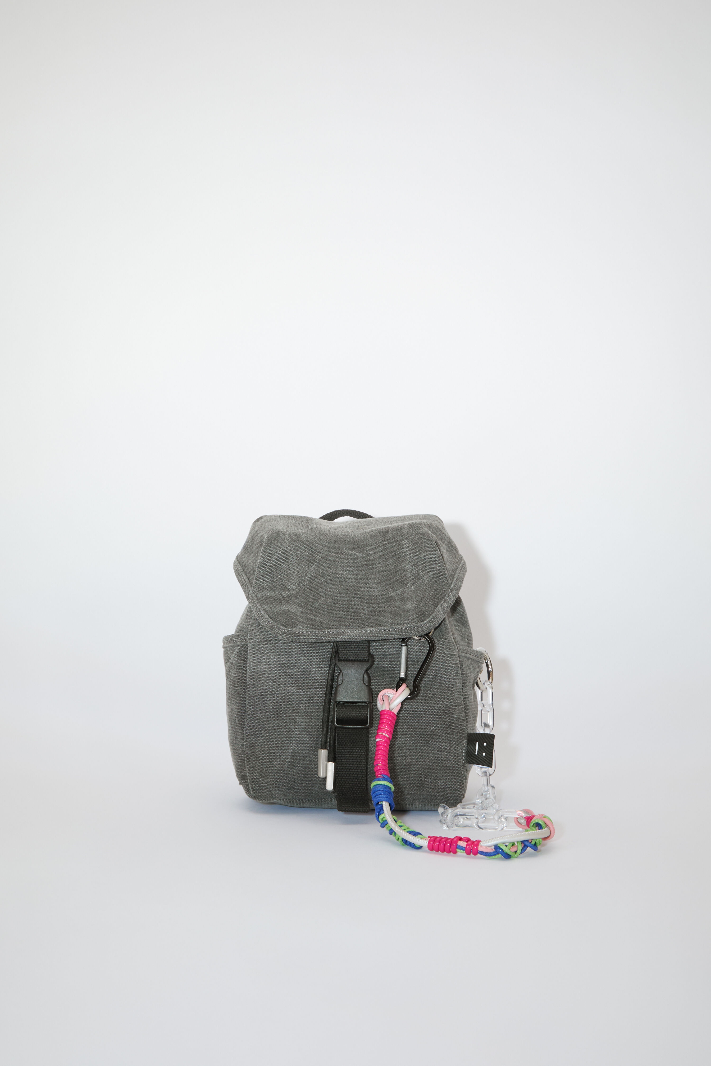 Acne Studios Mini backpack - Carbon grey | REVERSIBLE