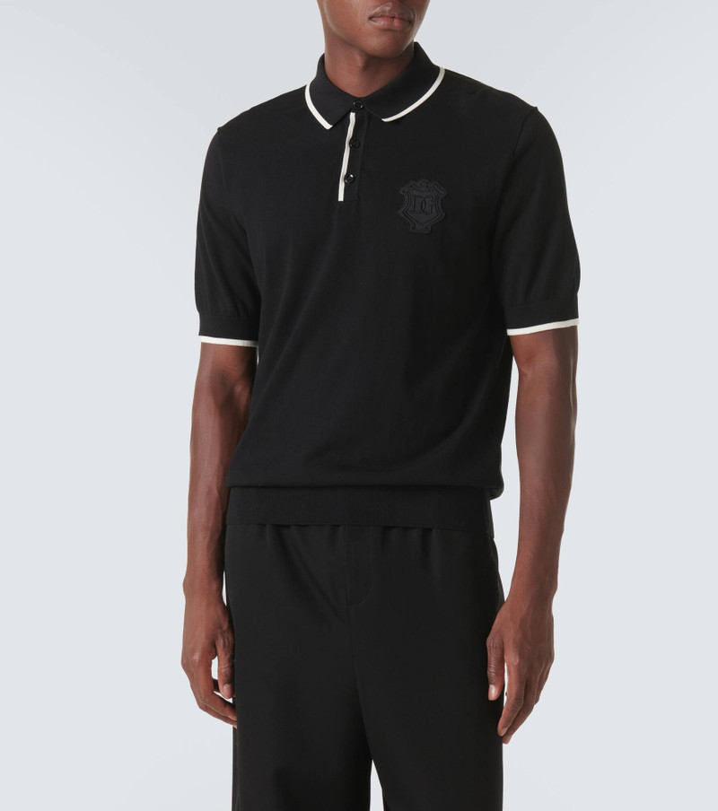 Logo cotton polo shirt 3