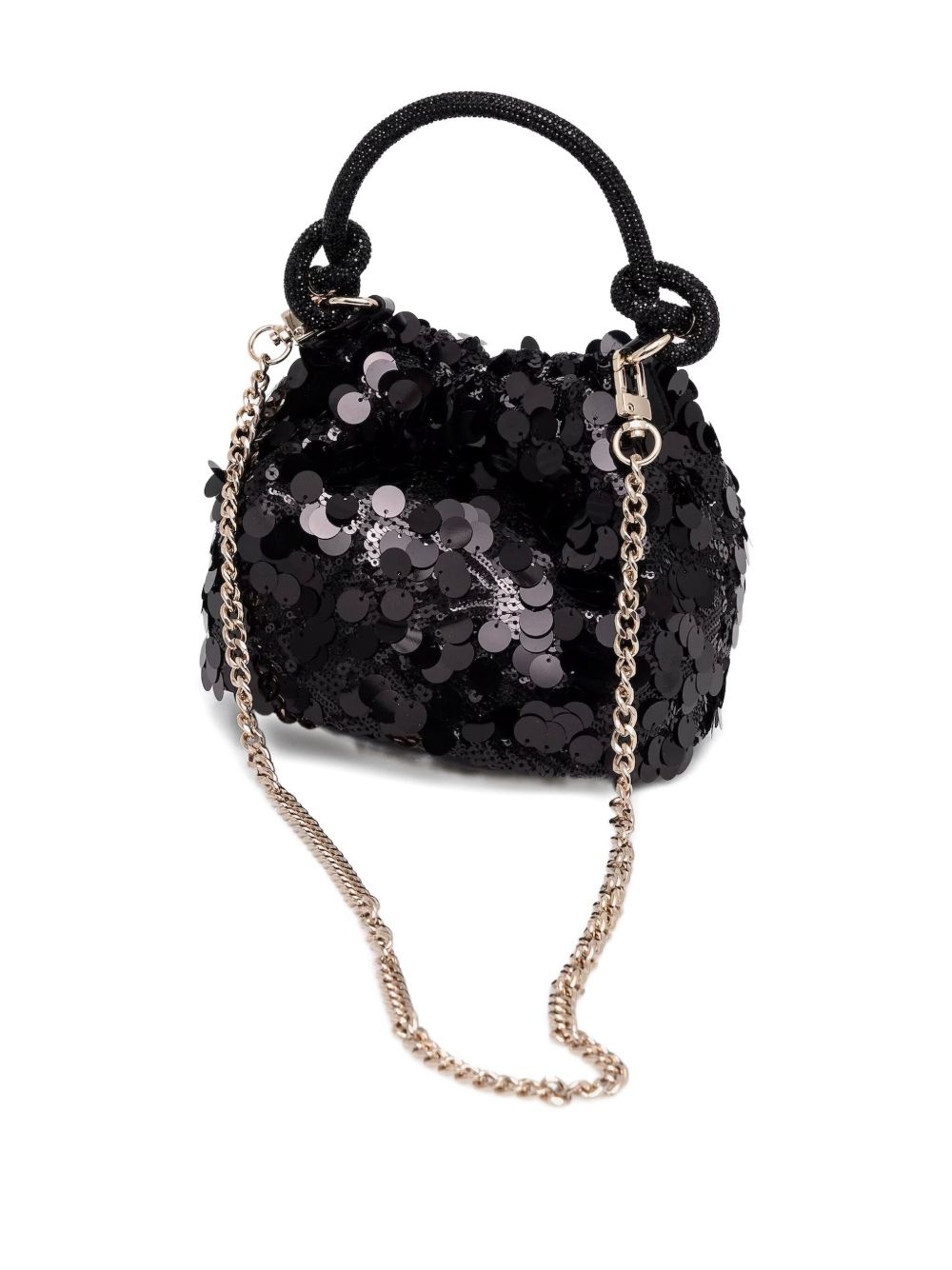 Holiday sequin-embellished mini bag - 2