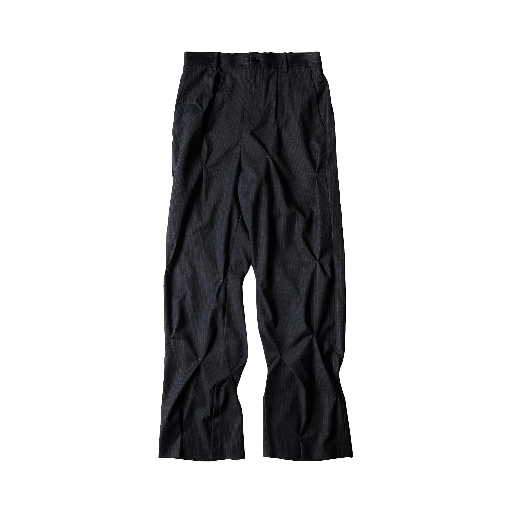 KUSIKOHC Tailored Rivet Pants 'Black' - 1