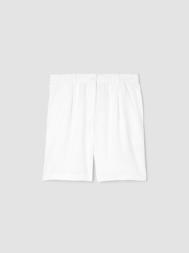 Organic Linen Shorts 1