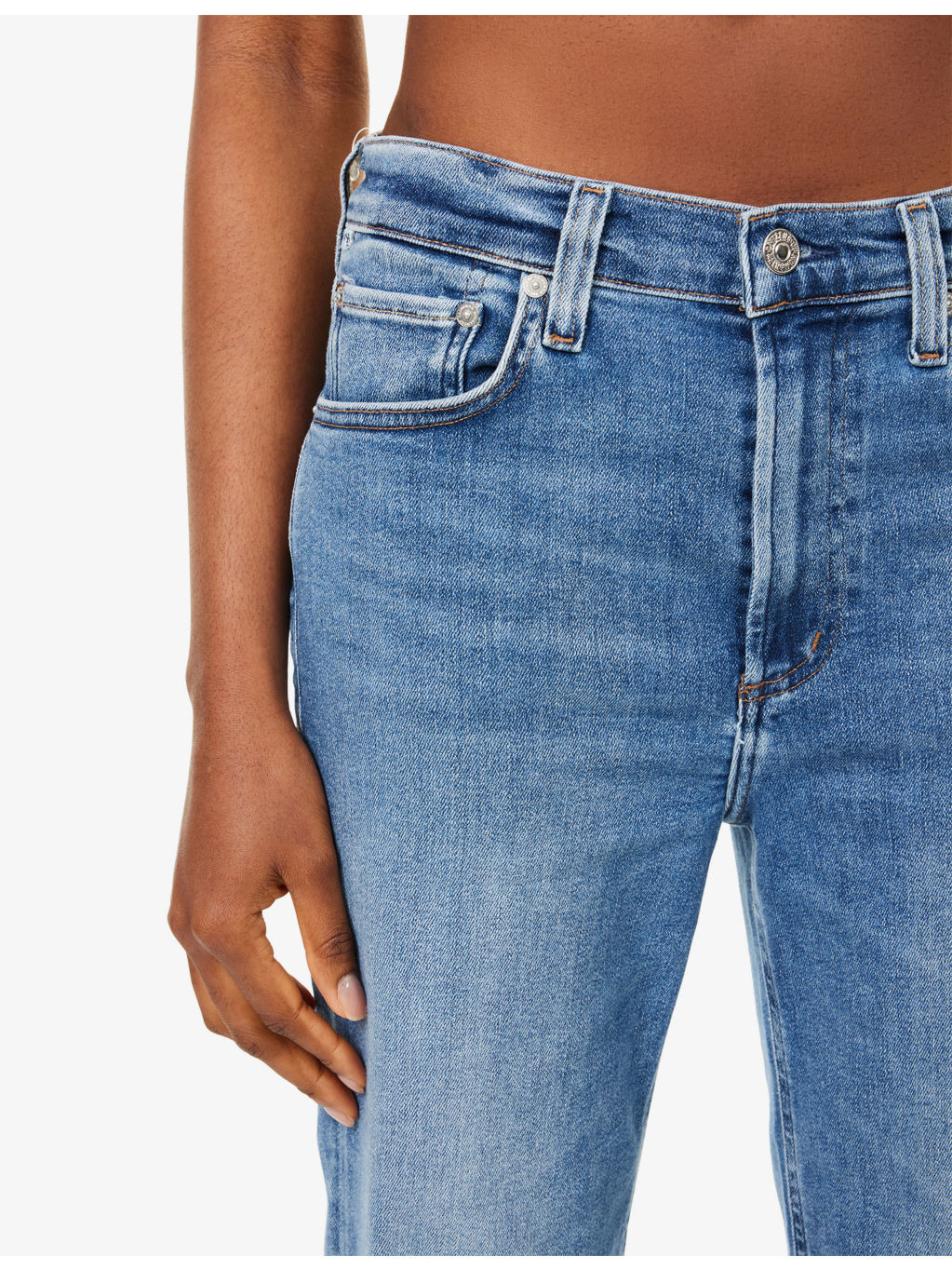 Palma Straight-Leg Denim Jeans - 5
