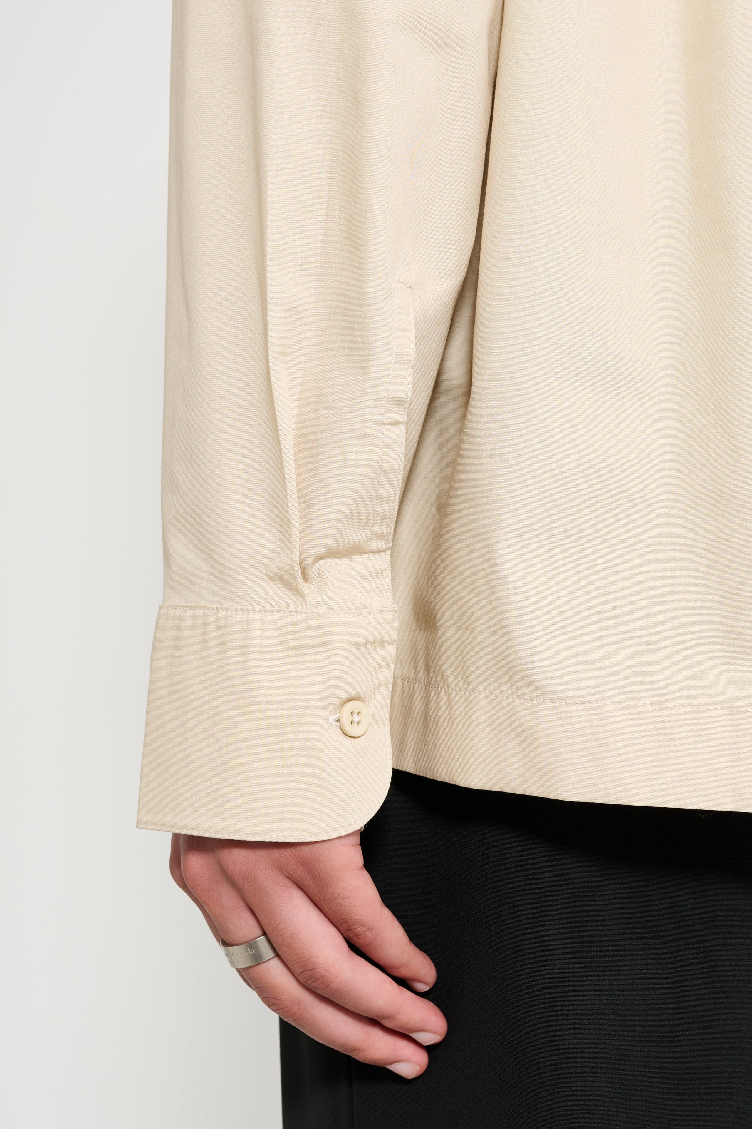 OLLY SHINDER VANISHING TIE SHIRT BEIGE - 6