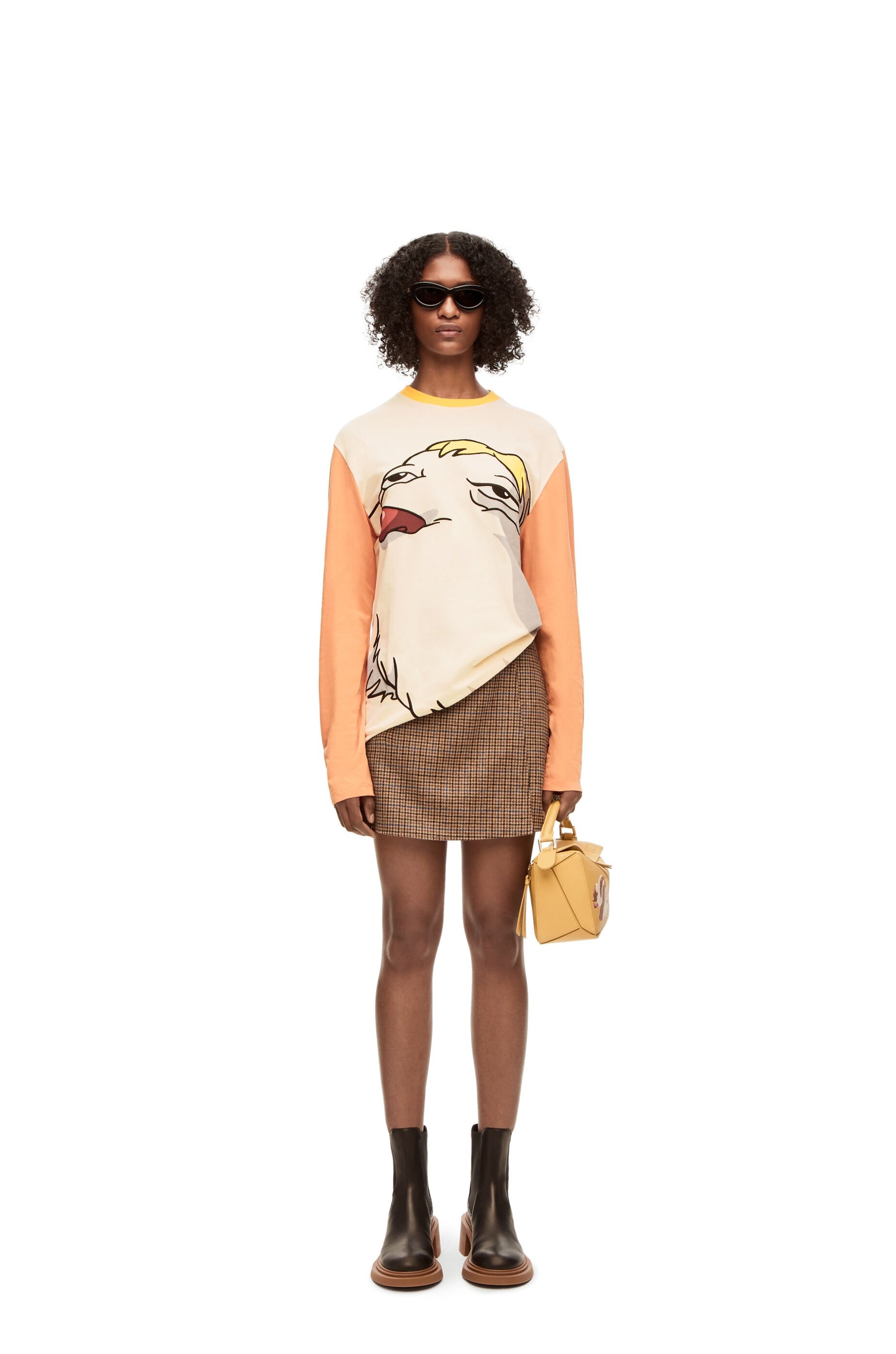 Heen long sleeve T-shirt in cotton - 2