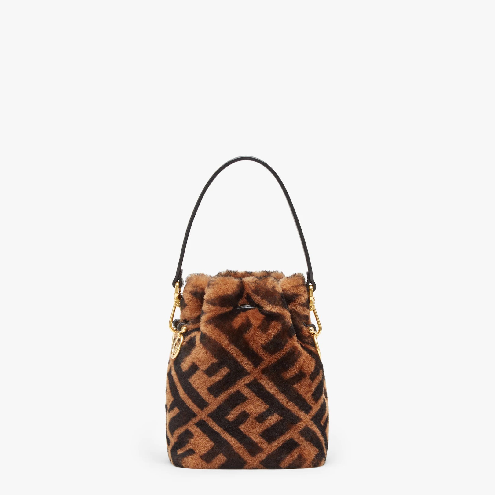 Mini-bag in brown sheepskin - 3