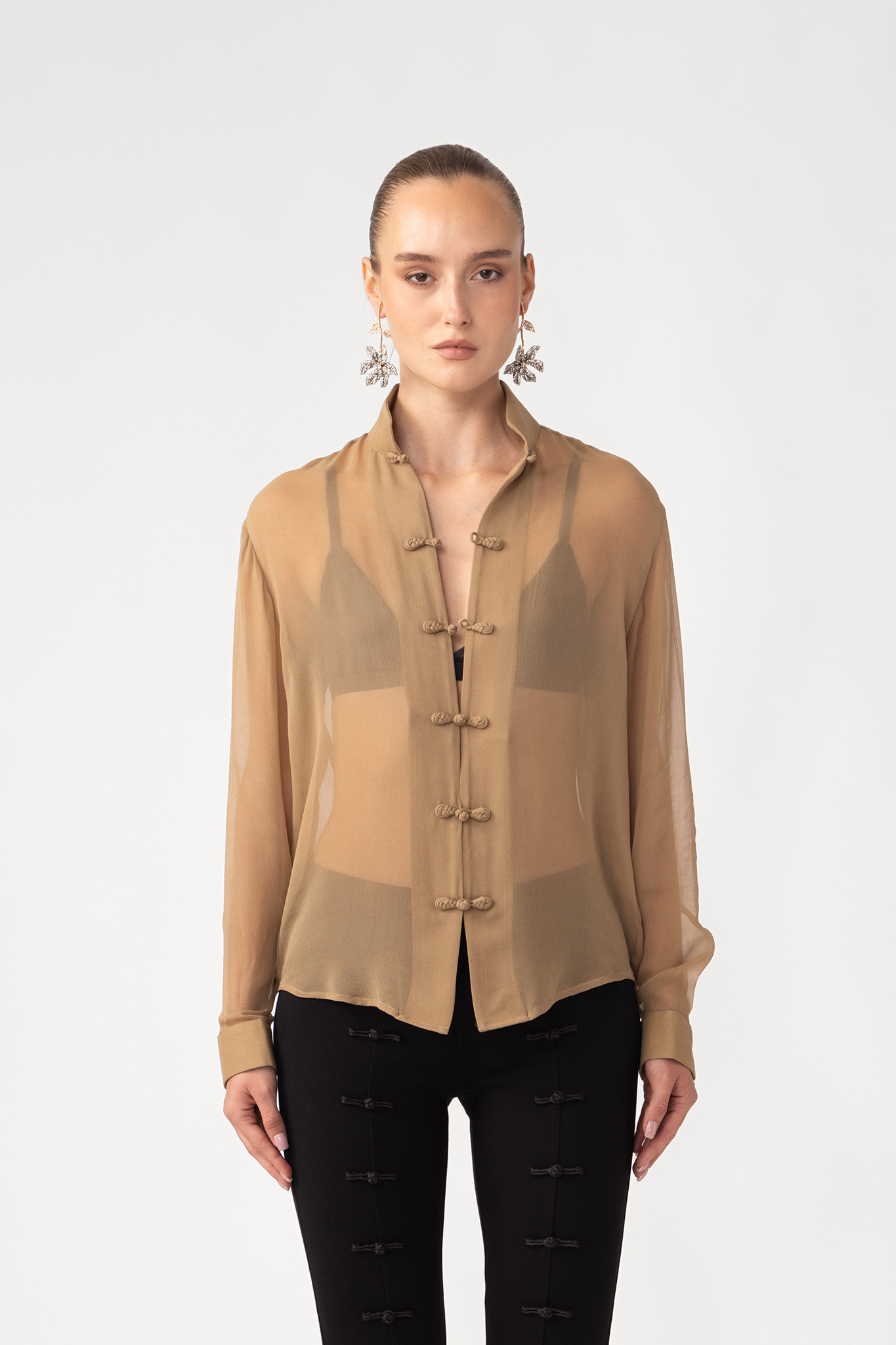 FALLON SILK SHIRT - 2