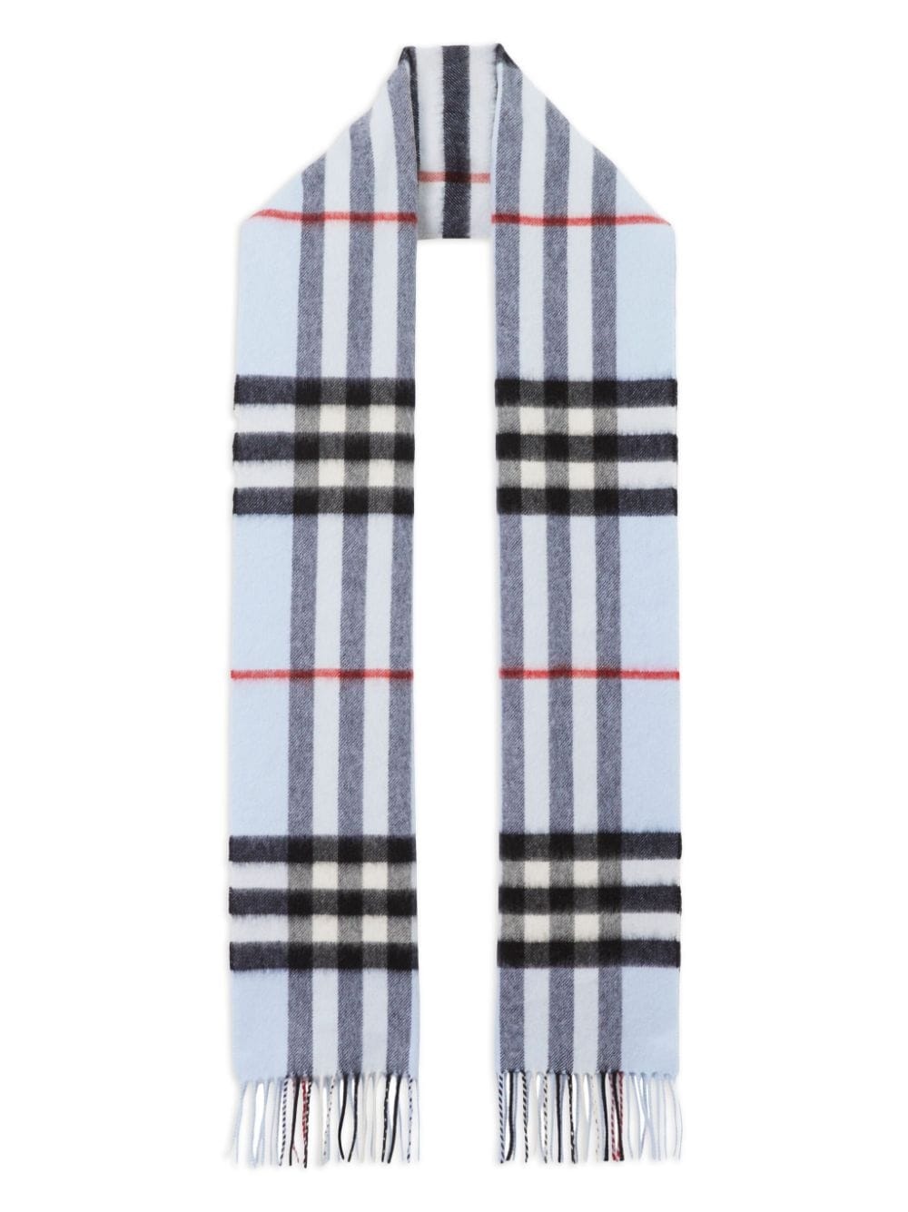 checked cashmere scarf - 3