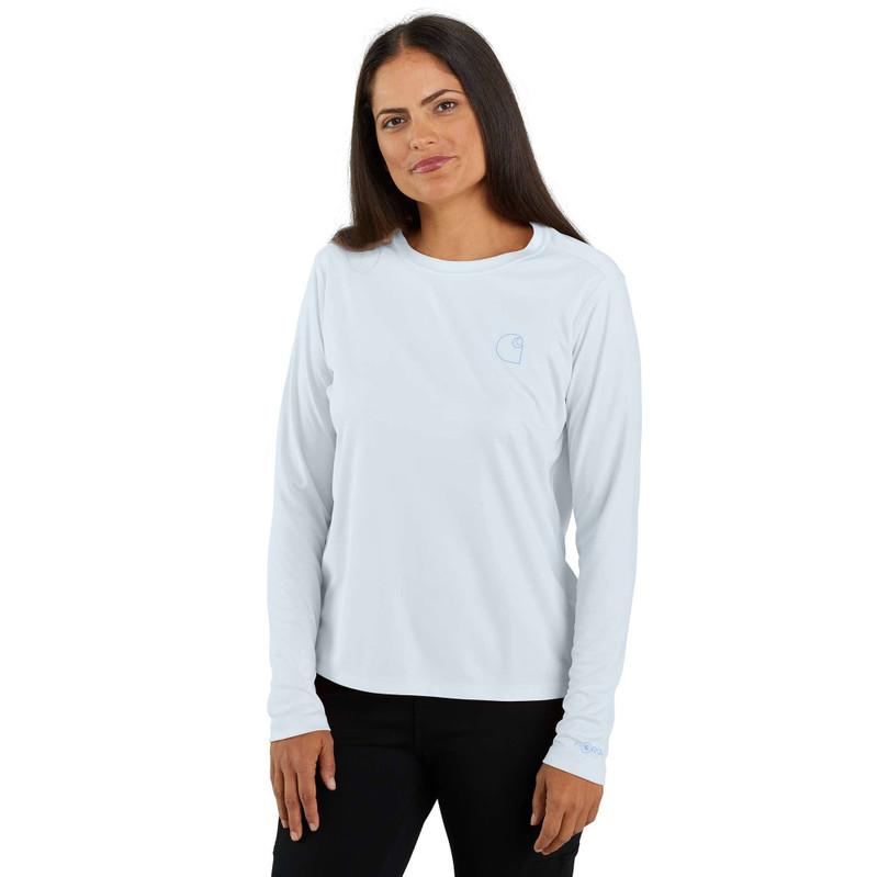 Women's Force Sun Defender™ Relaxed LS Logo T-Shirt 1