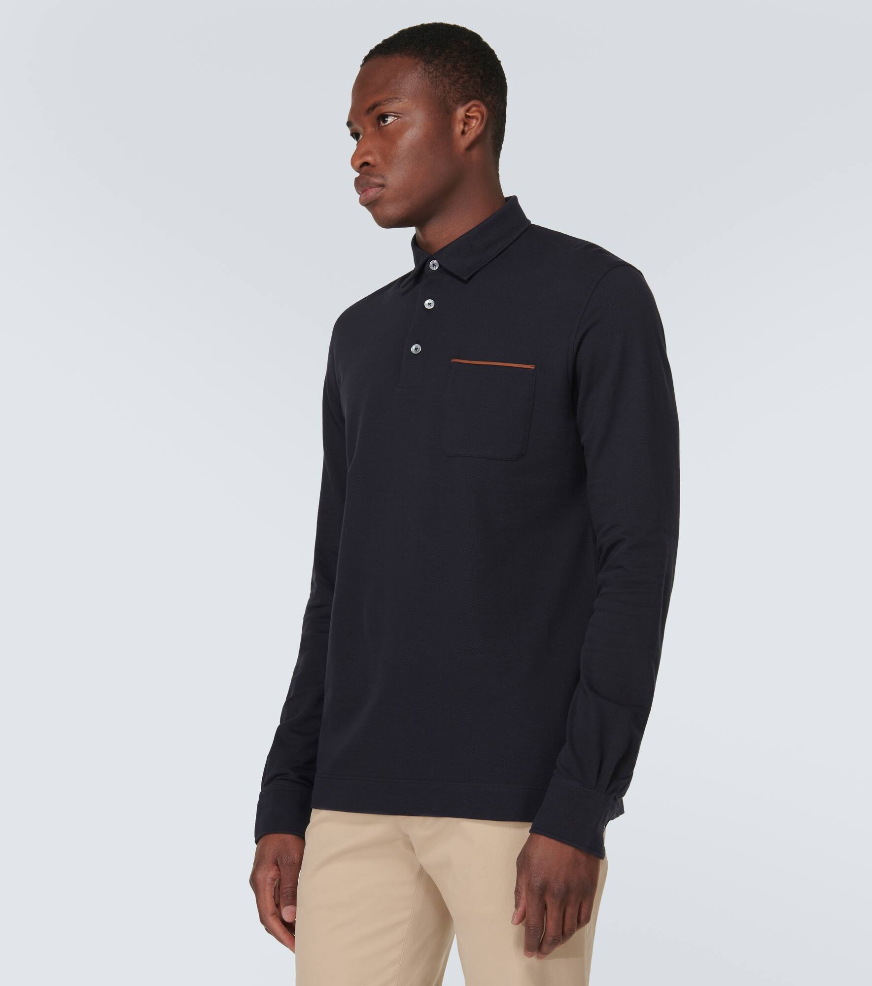 Cotton polo shirt - 3
