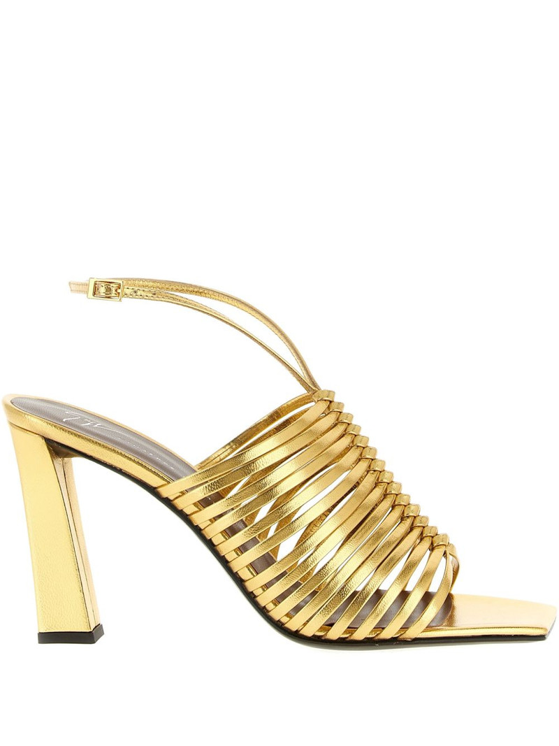 Savoia metallic sandals 1