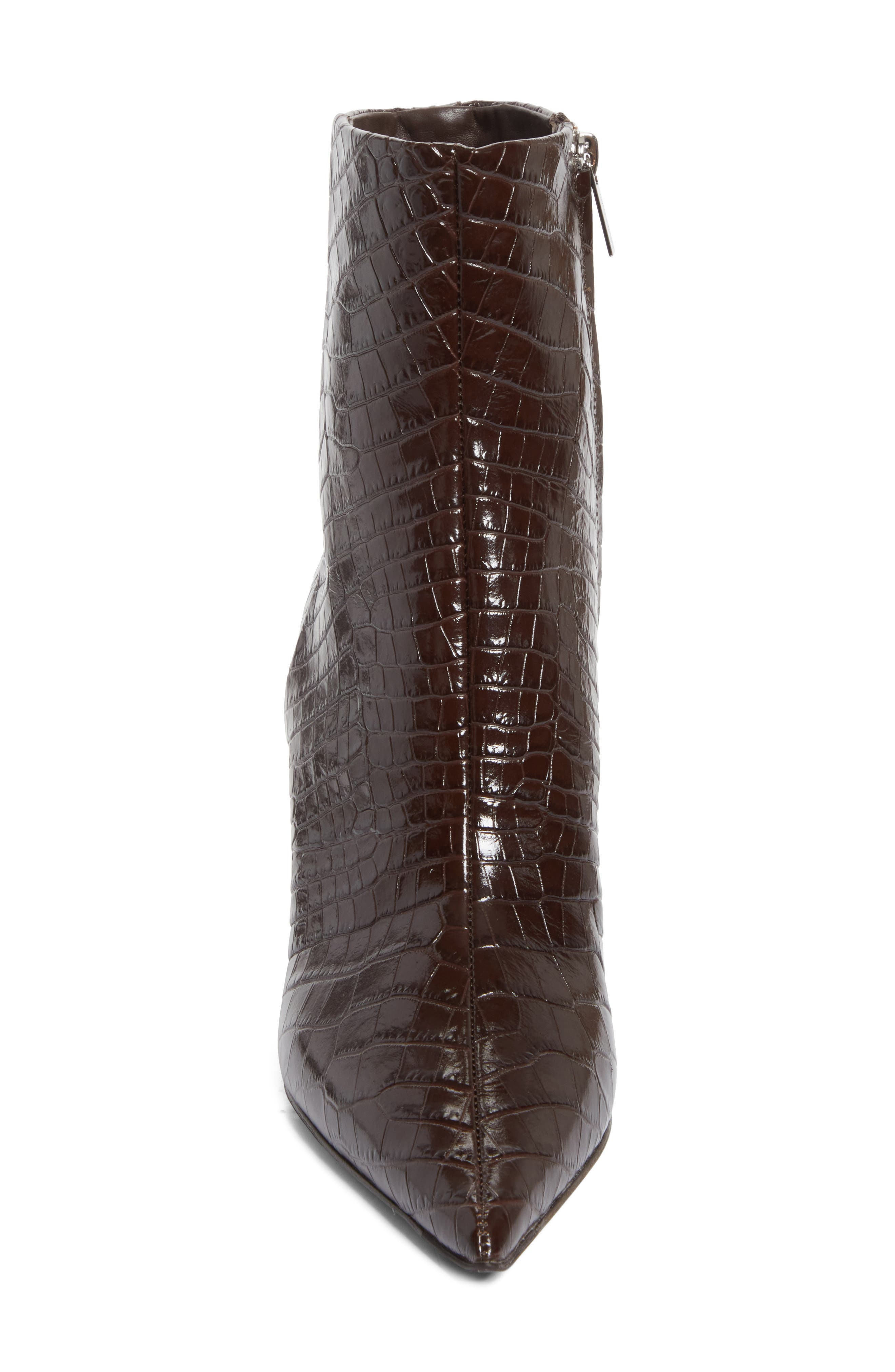 Jimmy Choo Frankie Pointed Toe Ankle Boot in Chocolate at Nordstrom - 4