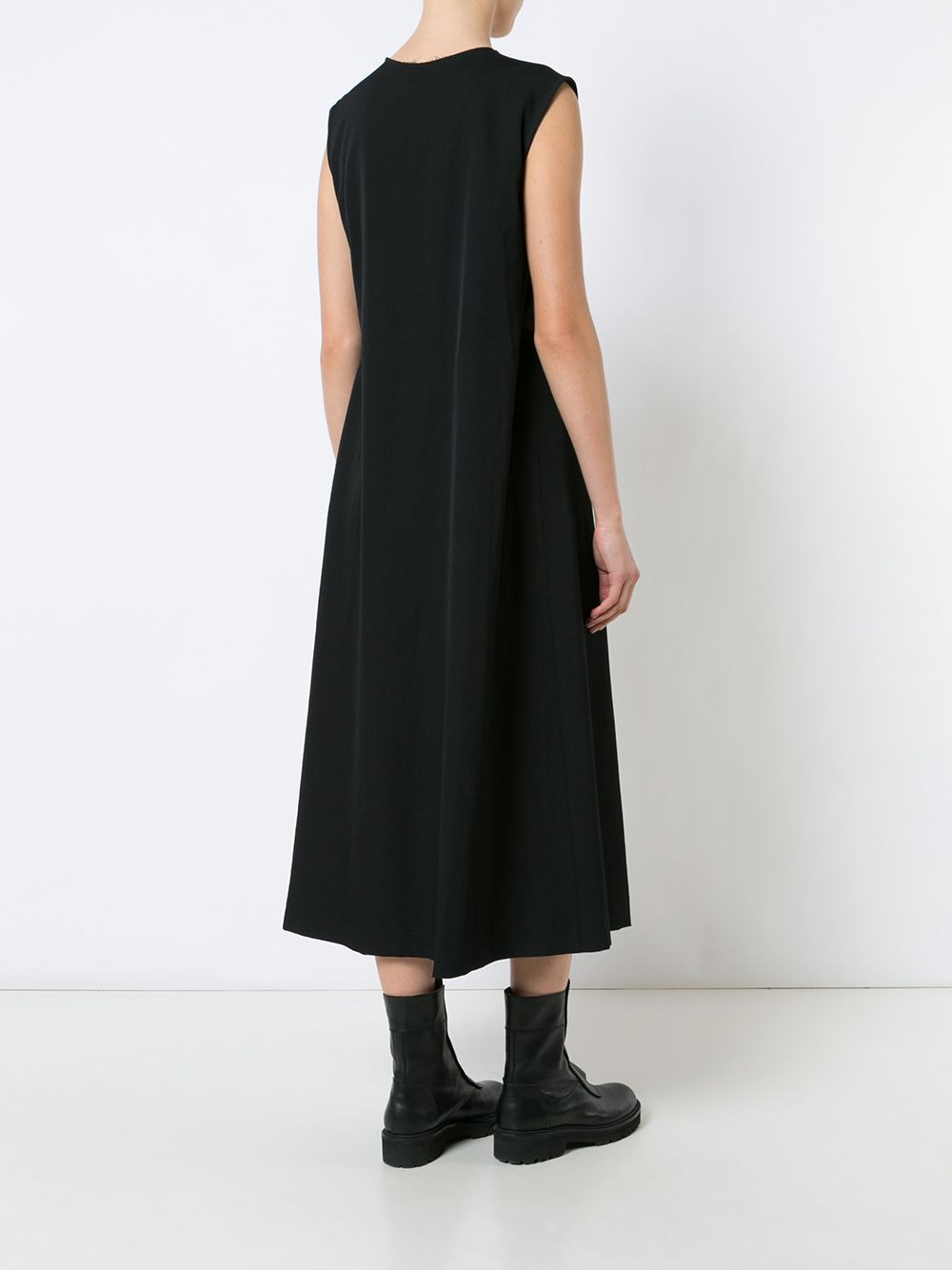 flared knitted dress - 4