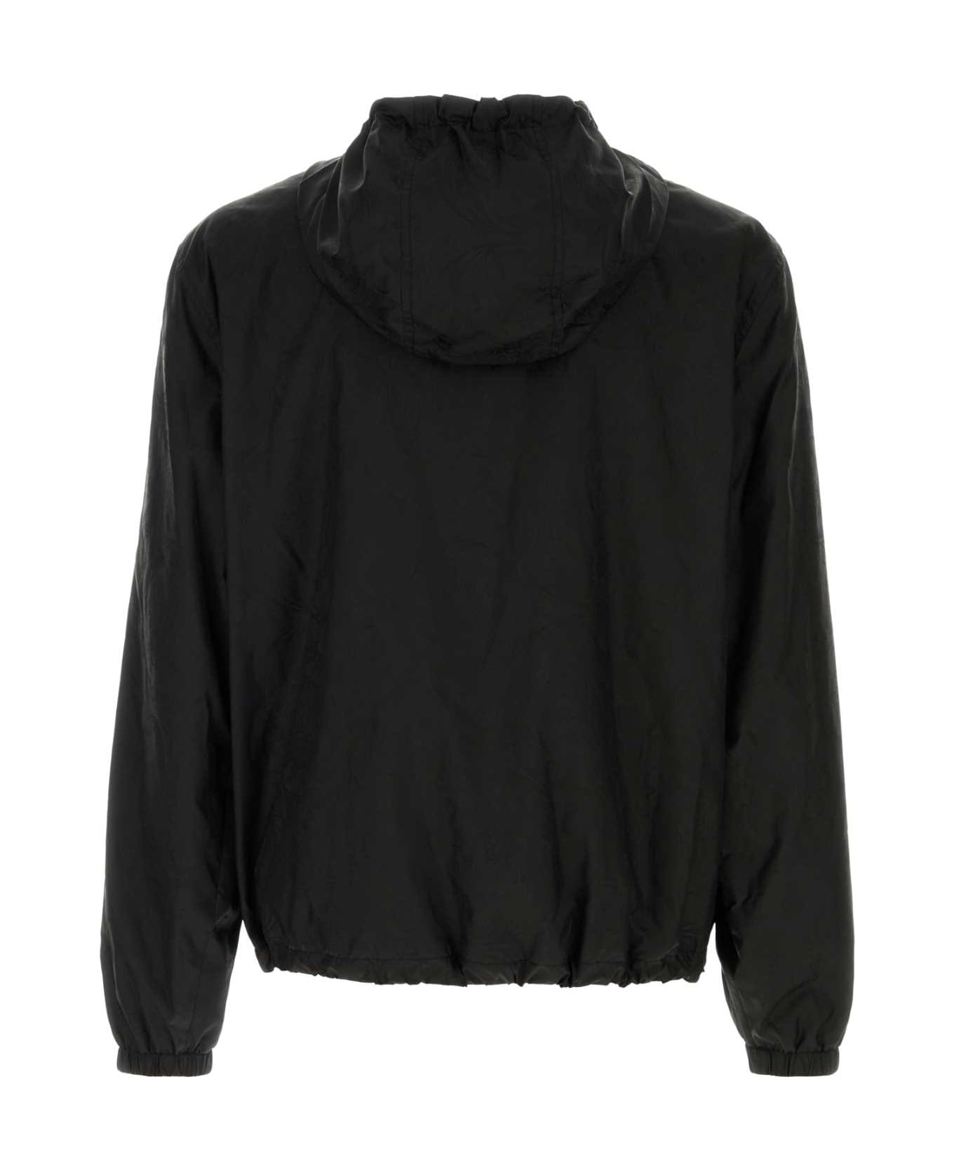 Black Nylon Jacket - 2