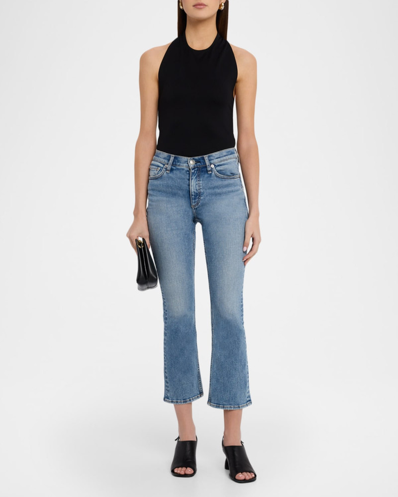 rag & bone Flexi Peyton Mid-Rise Bootcut Jeans outlook
