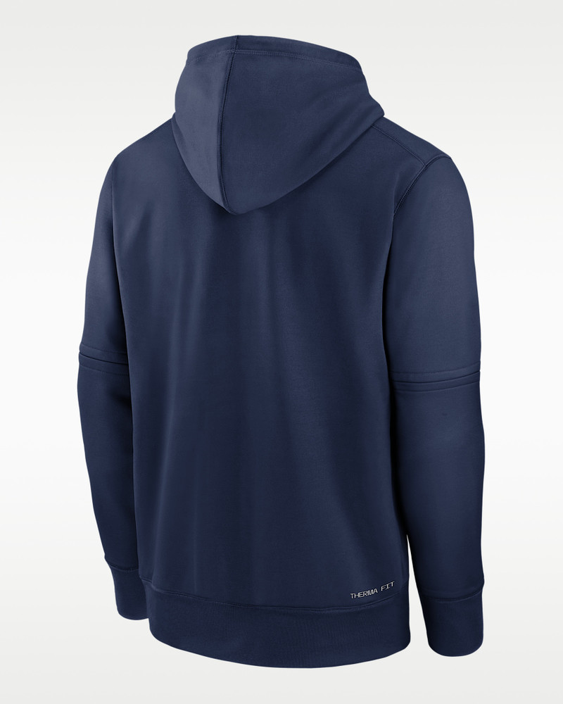 Nike USA Baseball 2026 World Baseball Classic Authentic Collection Men's Nike Therma Pullover Hoodie outlook