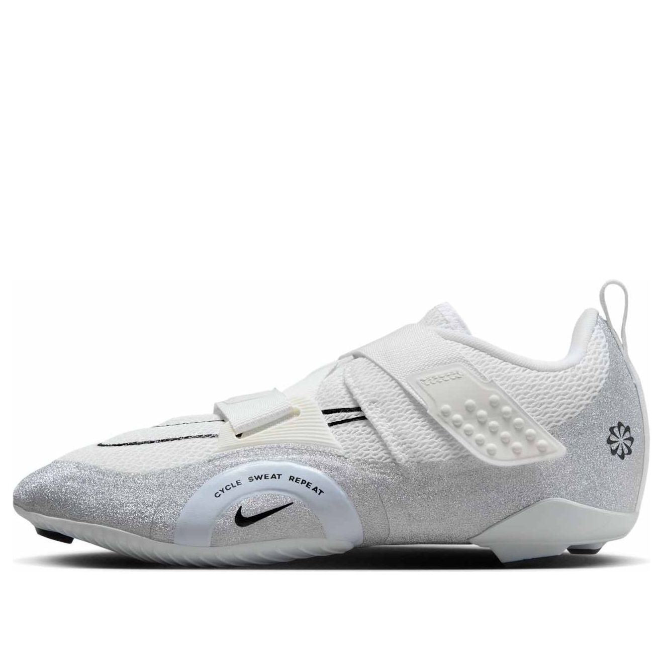 (WMNS) Nike SuperRep Cycle 2 Next Nature Premium 'Pure Platinum Glitter' FZ2117-100 - 1