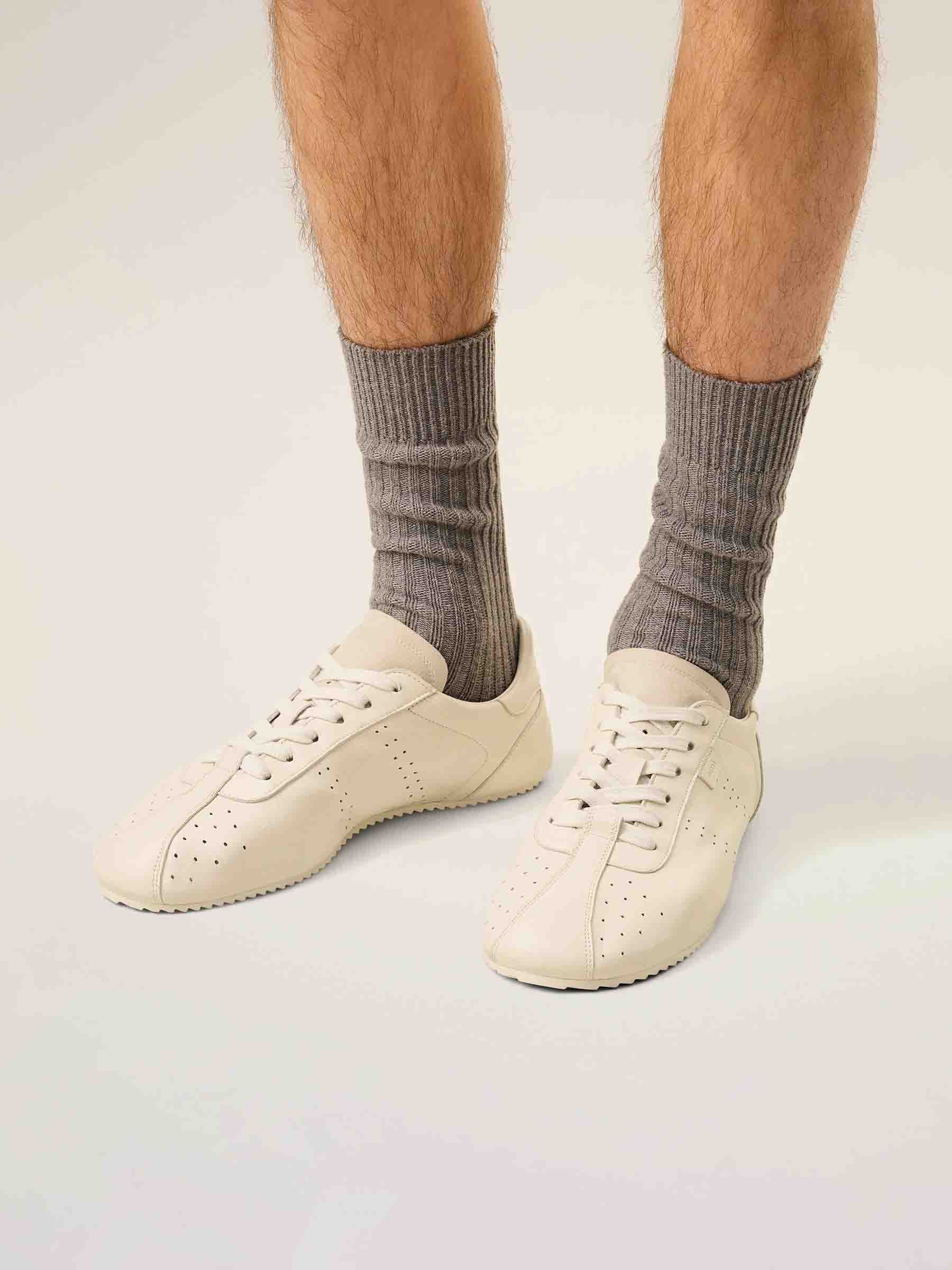 SMOOTH LEATHER SNEAKERS - 2
