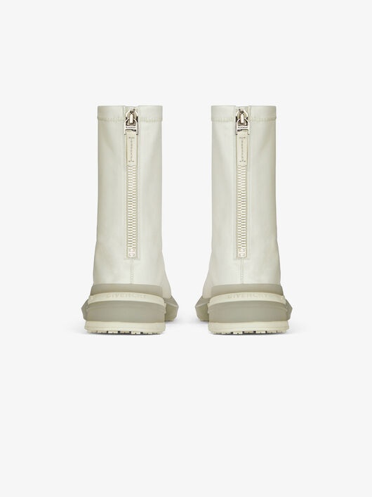 GIV 1 SOCKS SNEAKERS IN STRETCH LEATHER - 3