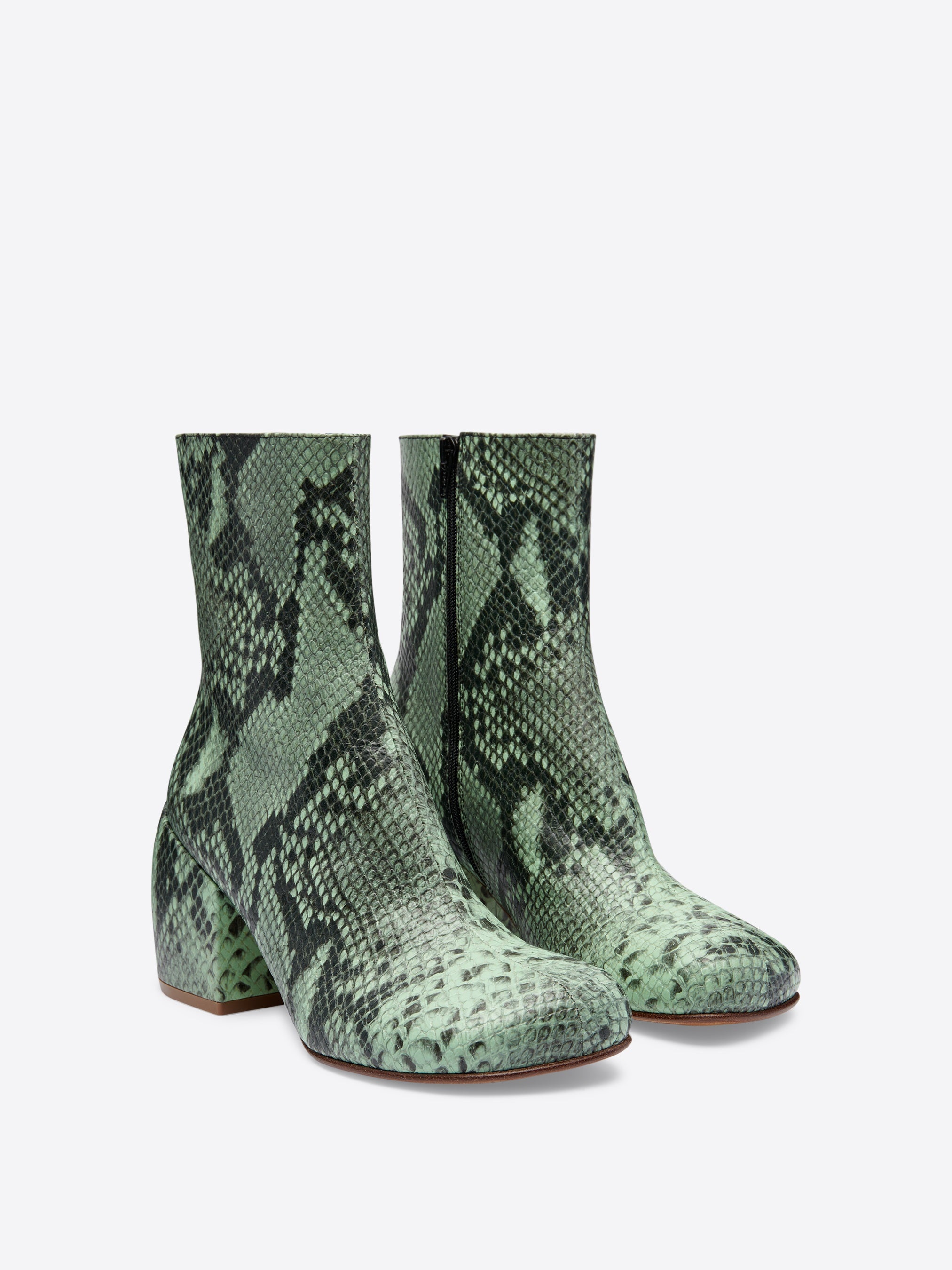 SNAKEPRINT BOOTS - 3