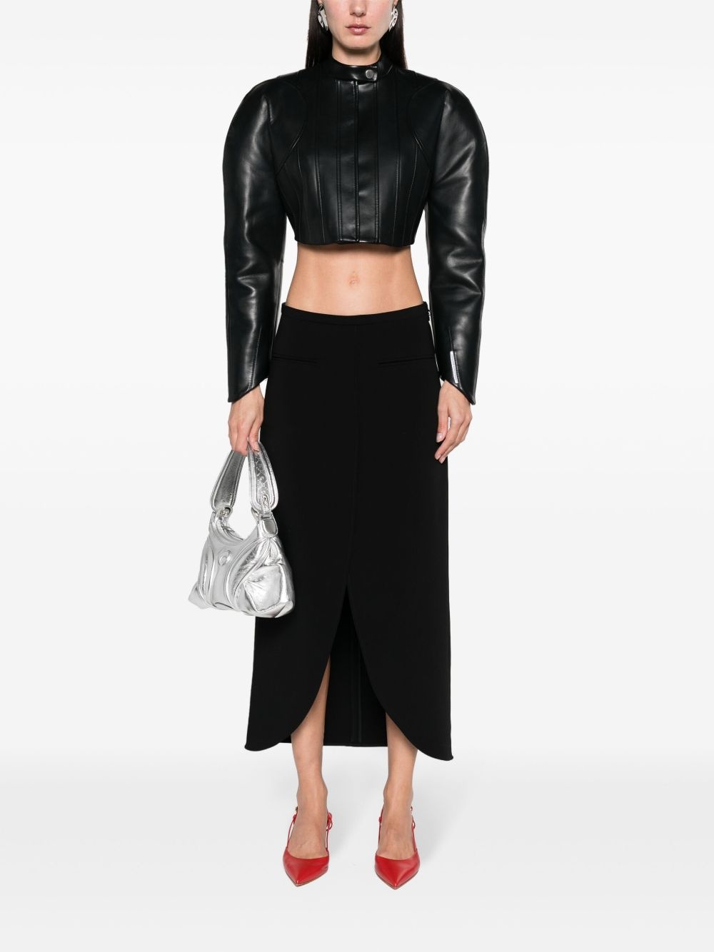 Ellipse tailored maxi skirt - 2