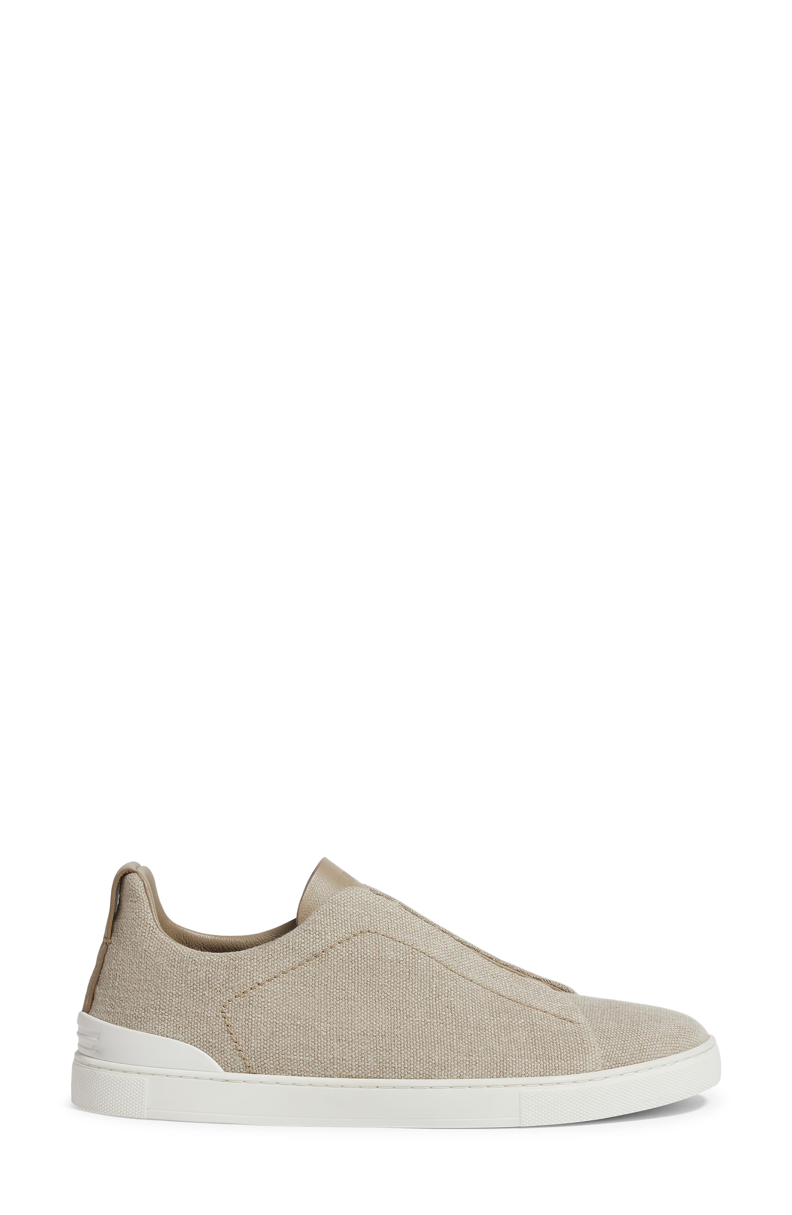 ZEGNA Triple Stitch™ Sneaker in Light Beige Solid at Nordstrom - 2