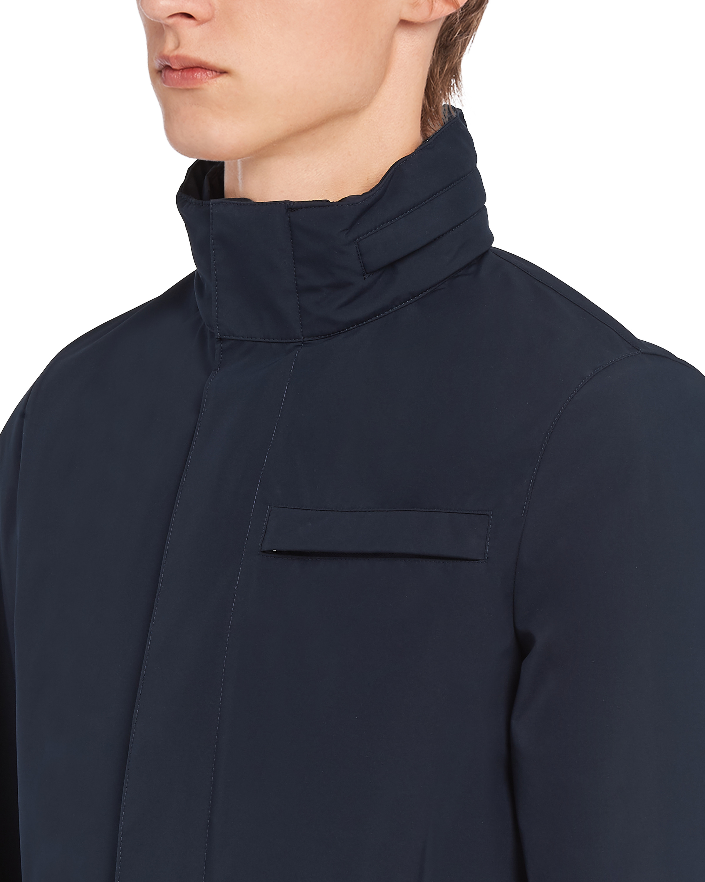 Technical fabric blouson jacket - 5