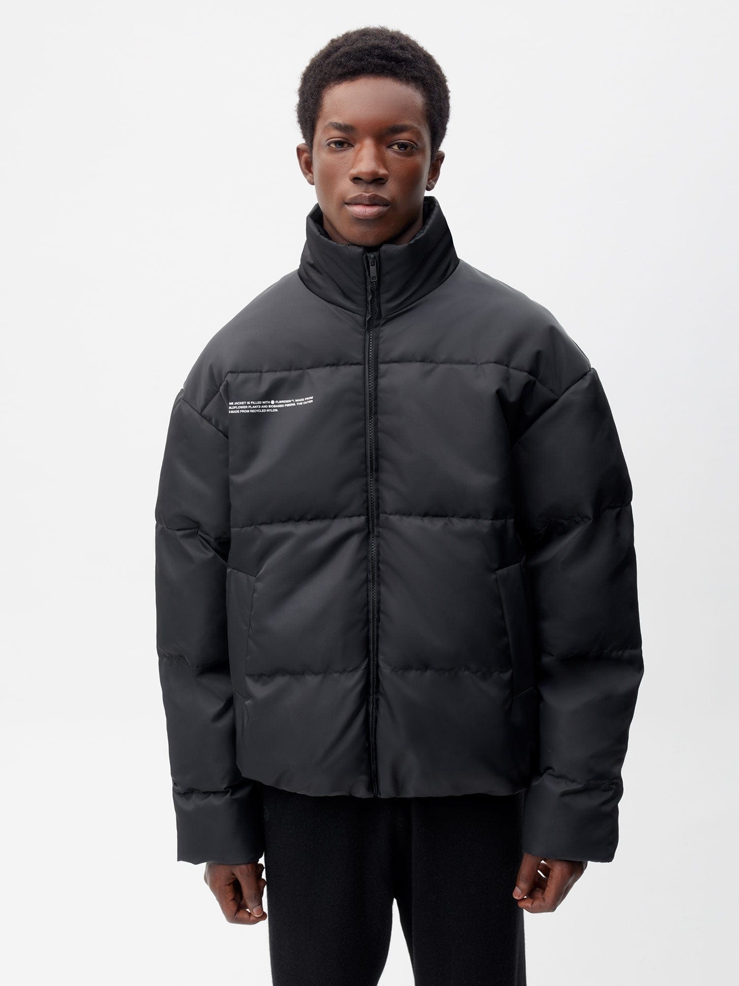 Mens FLWRDWN™ Bomber Jacket - Black - 2