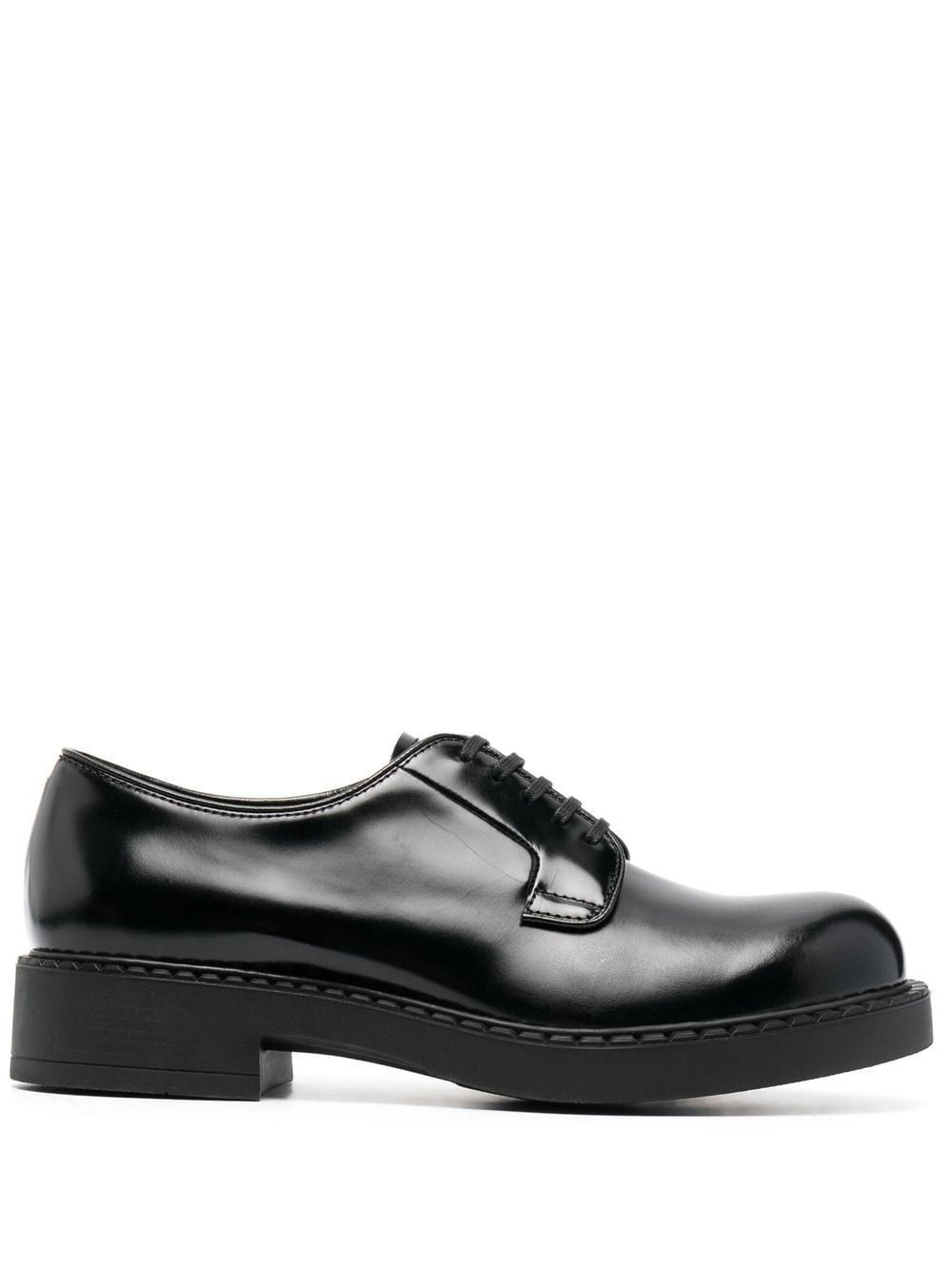 polished-finish Derby shoes - 1