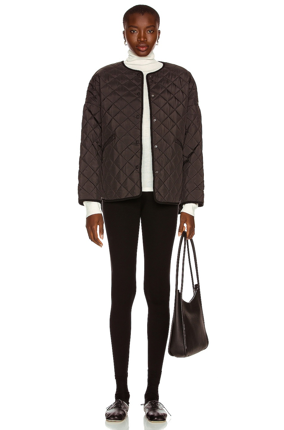 Totême Quilted Jacket, forward