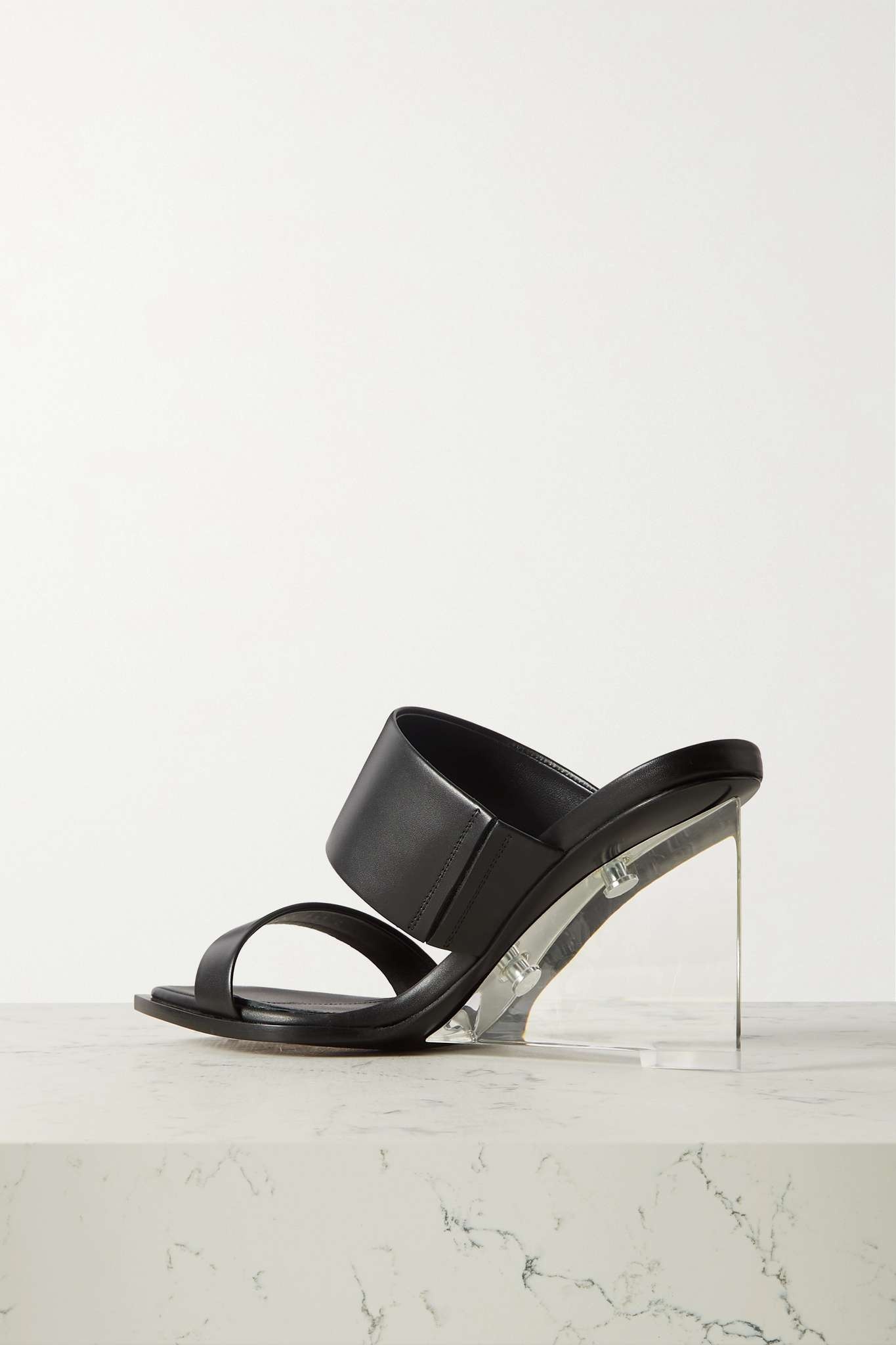 Leather mules - 3