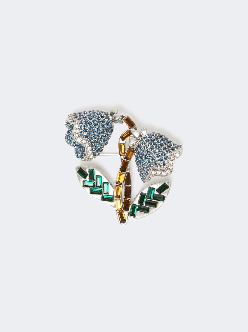 CRESPO Glass brooch - AVIO 1