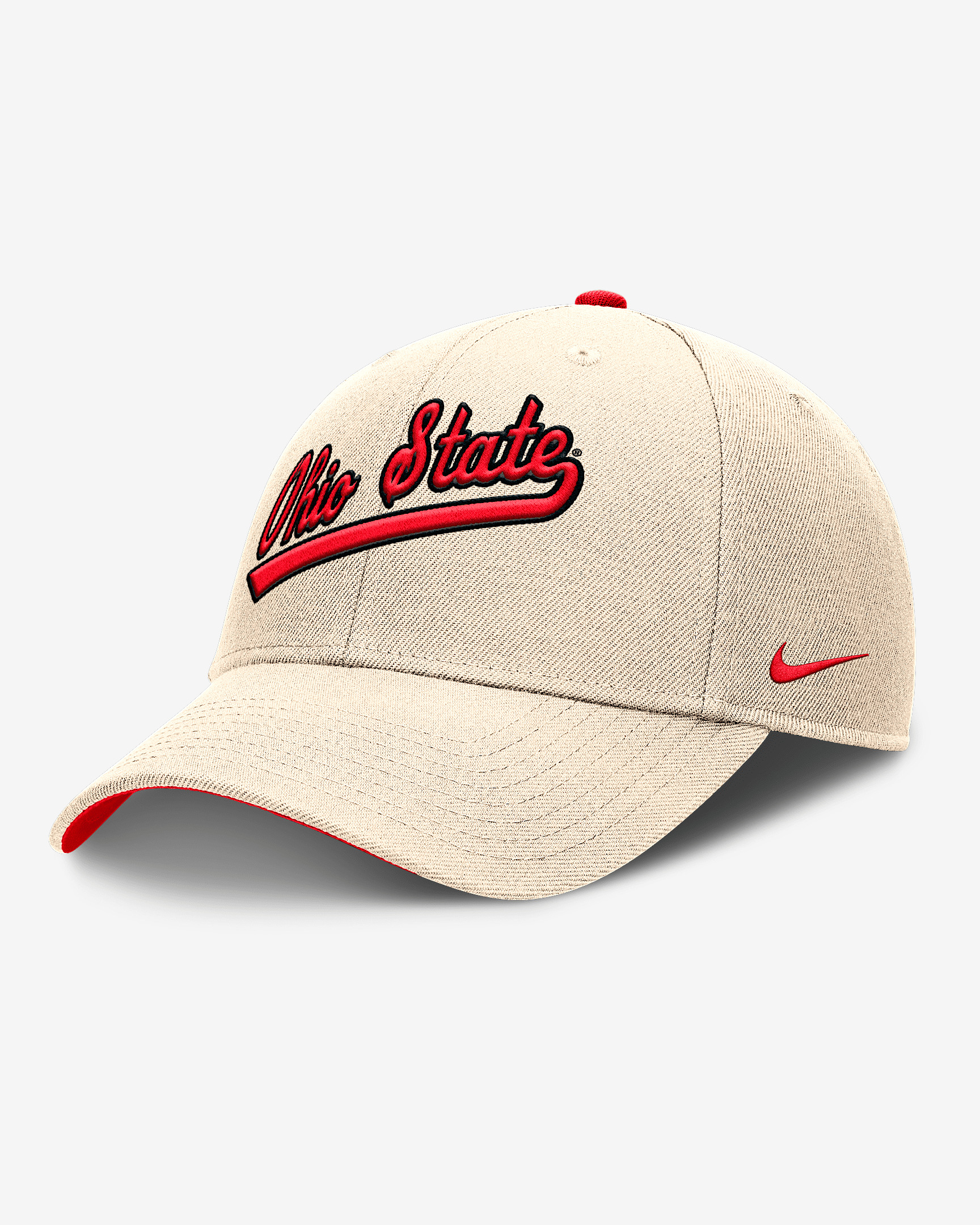 Ohio State Buckeyes Primetime Rise Men's Nike College Adjustable Hat - 1