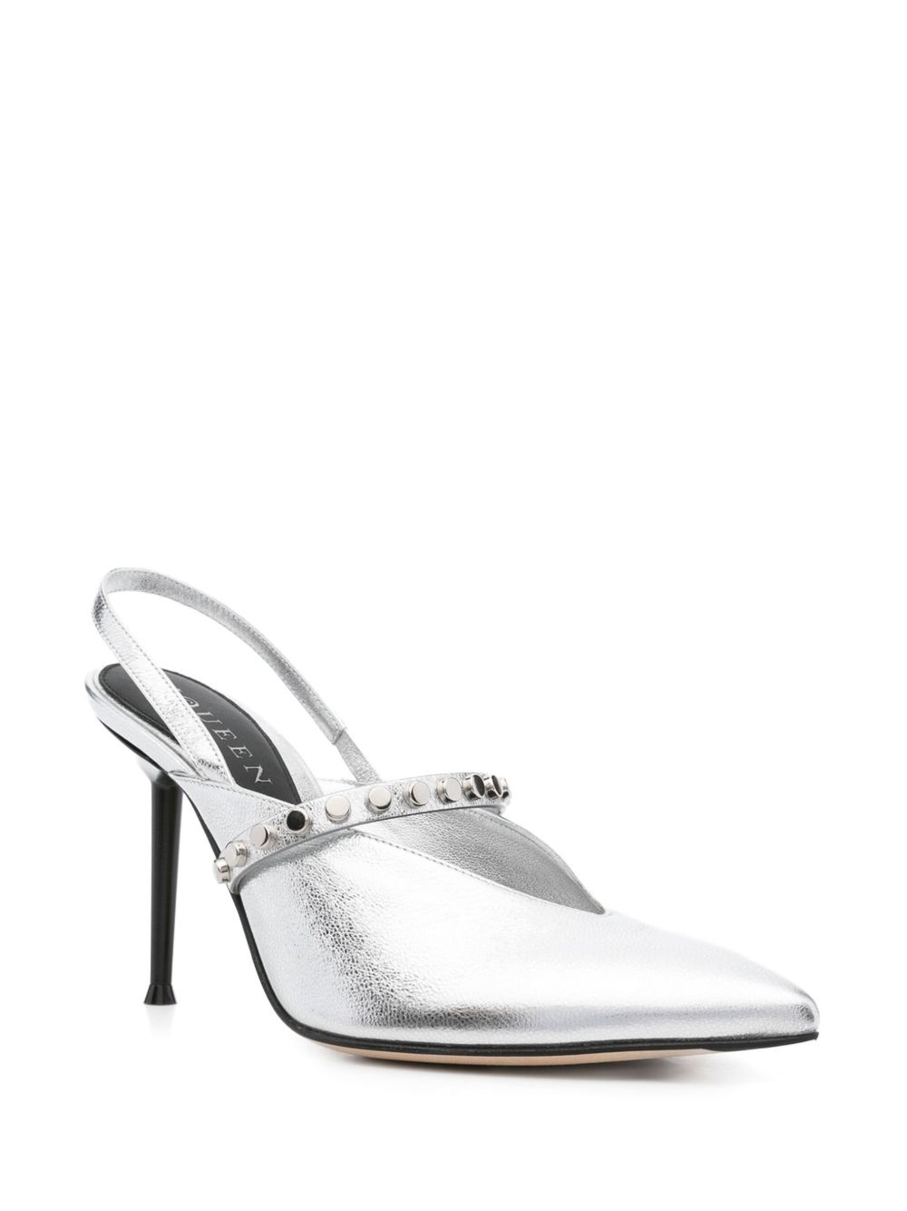 90mm Revel Slingback studded pumps - 2