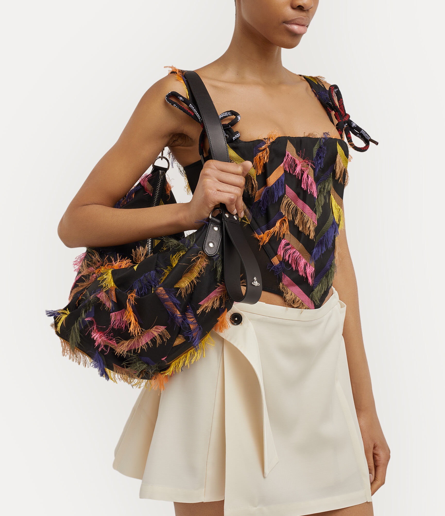 MEDIUM AGNES SHOULDER BAG - 2