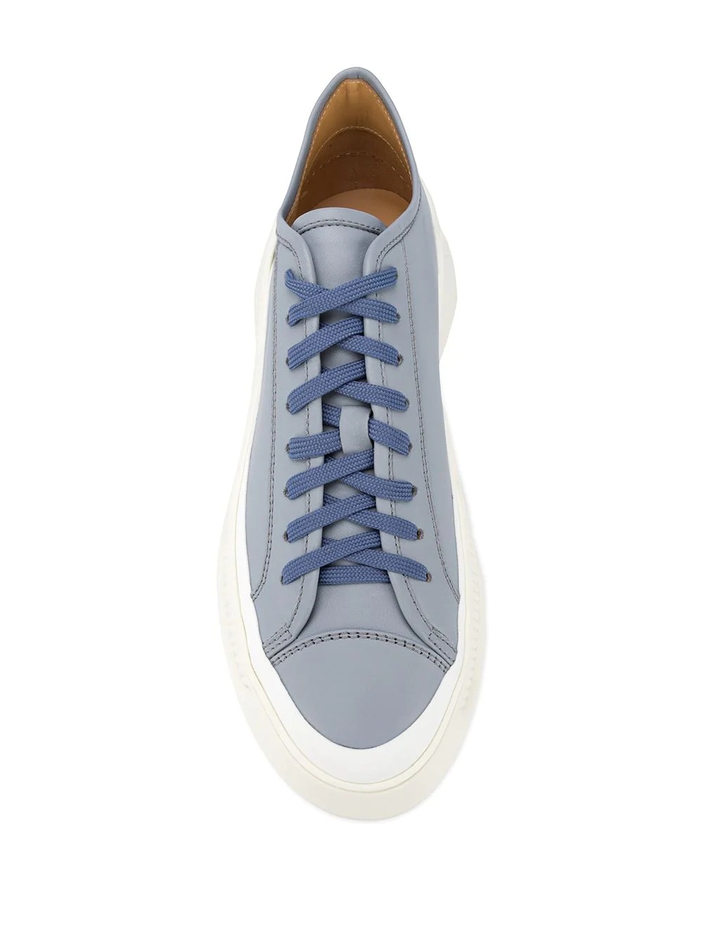 Free Solo low-top leather sneakers - 4