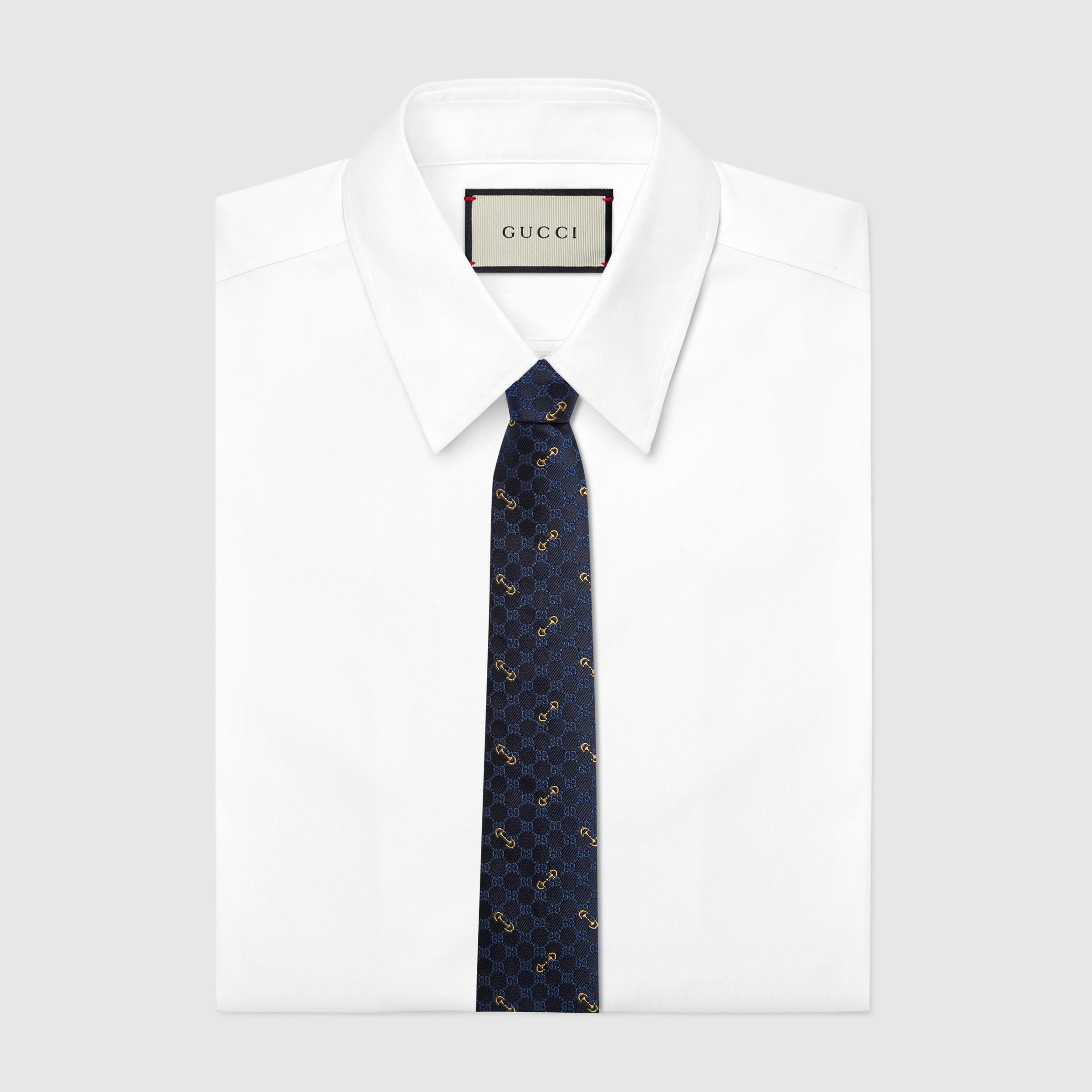 GG silk jacquard tie - 2