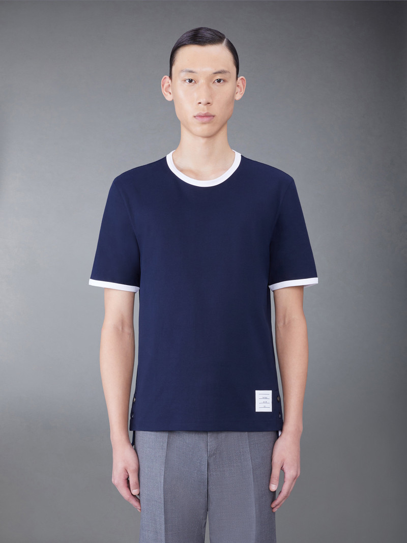 MEDIUM WEIGHT JERSEY RINGER TEE - 1