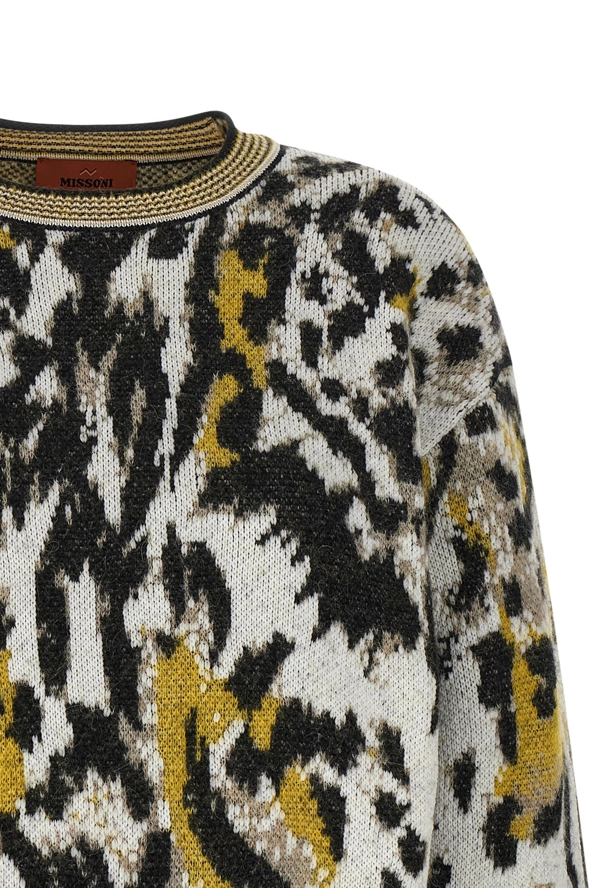 Animalier motif sweater - 3